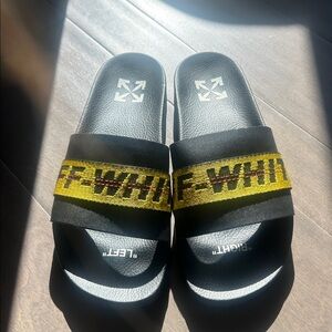 Off-White Industrial Belt Slides